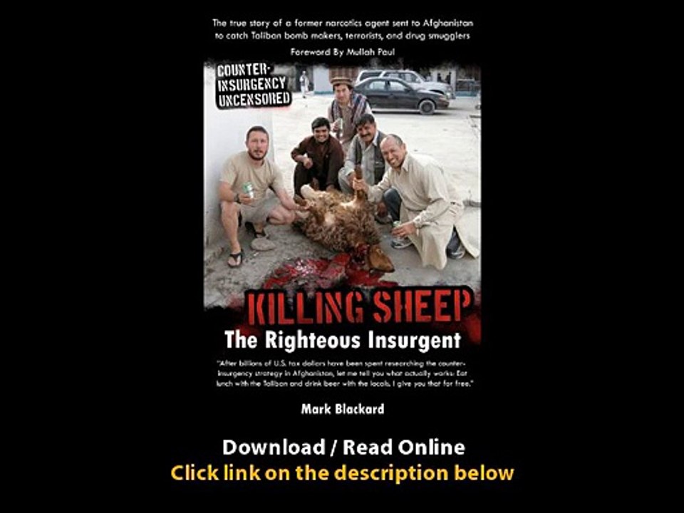 Download Killing Sheep The Righteous Insurgent By Mark Blackard PDF