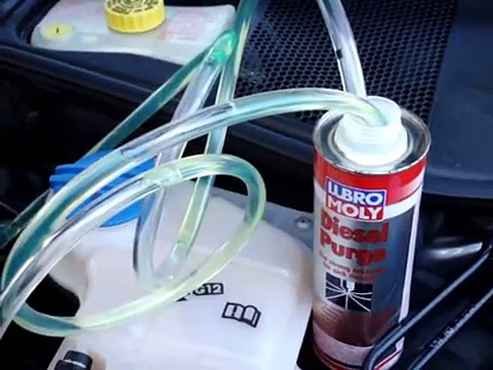 2005 Volkswagen Passat TDI - fuel injector set-up and cleaning with Lubro Moly diesel purge