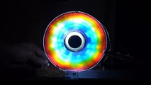 Cómo hacer Colores Alucinantes con un CD (Arco iris Casero) /experiencia de Física