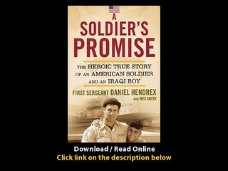 Download Soldiers Promise By First Sgt Daniel Hendrex PDF
