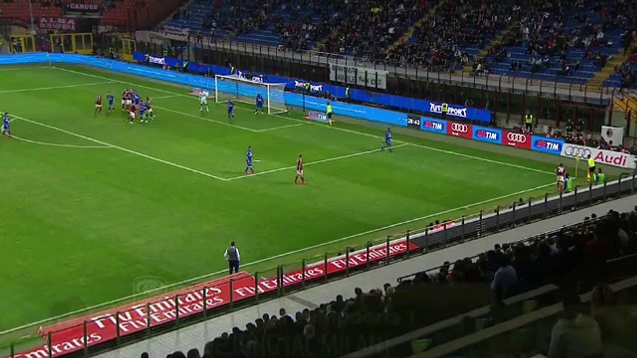 Chalaca de Nigel de Jong (AC Milan) a Sampdoria