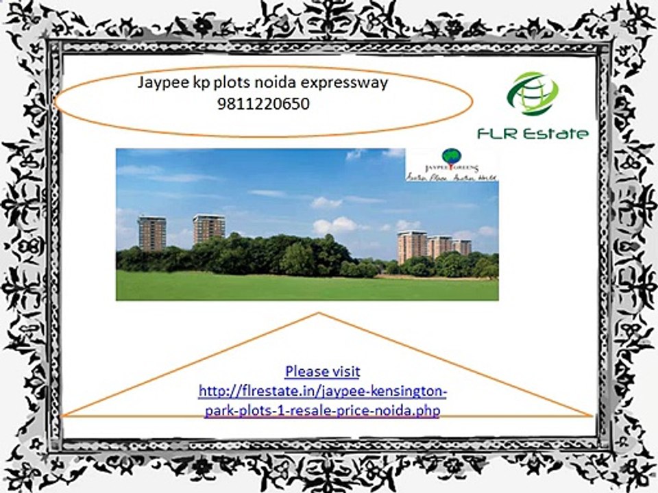 jaypee kensington park plots 9811220650 noida sector 133 resale price
