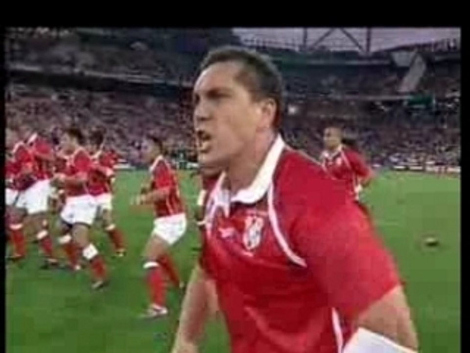 Rugby - All Blacks Vs Tonga Haka And Wardance