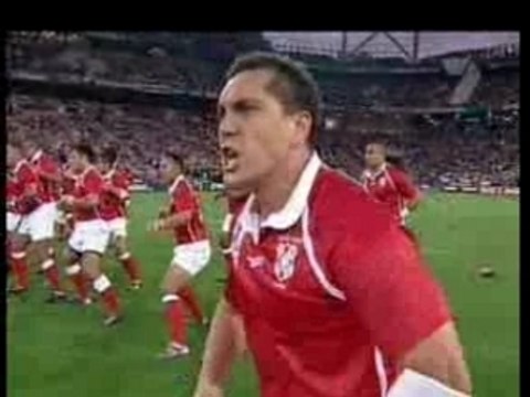 Rugby - All Blacks Vs Tonga Haka And Wardance