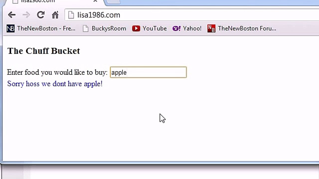 AJAX Tutorial - 3 - Creating the Beautiful User Interface