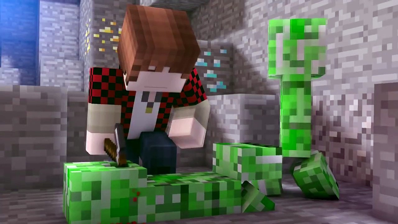 Minecraft Song Creeper Fear  A Minecraft Parody Show Me  Paranoid Music Video