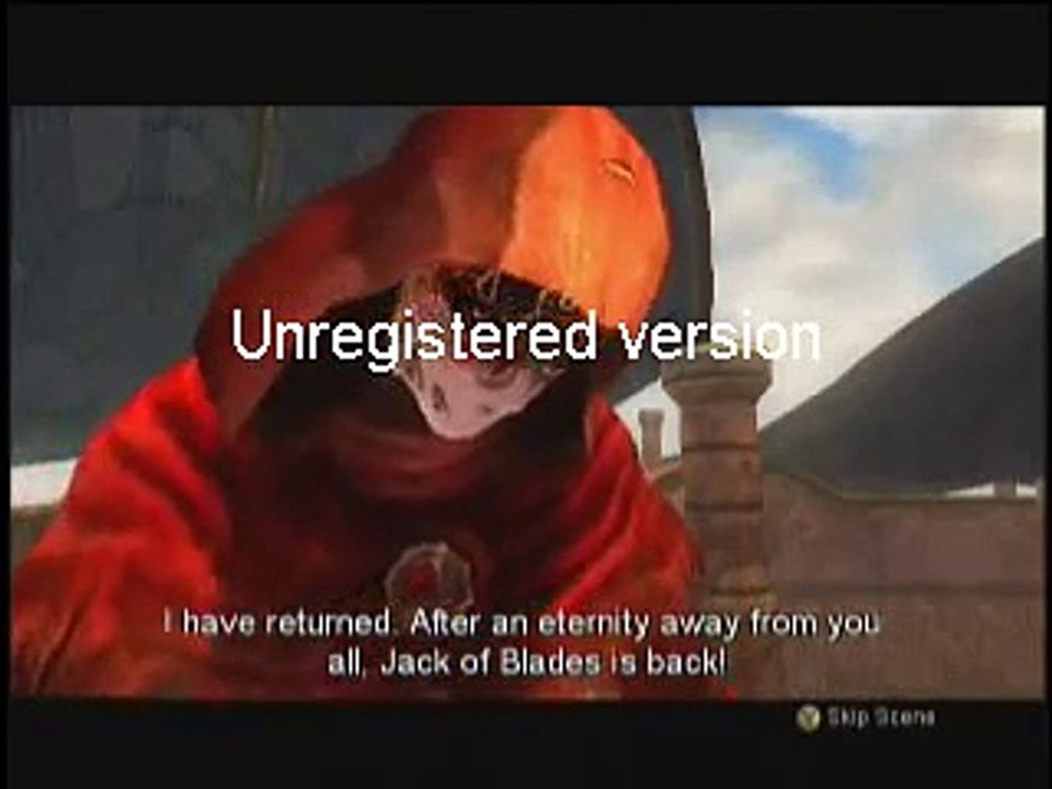 FABLE (xbox) • JACK OF BLADES • ORIGINAL VOICE (not The Lost Chapters)