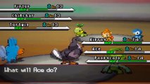 Pokemon Black & White Hacked - Gym Battles #1 Triple Battle!