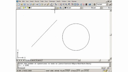 AutoCAD-2006 About UndoRedo - Chapter 1.10