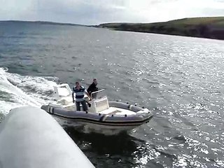 Ady Gil Earthrace Full Speed Kinsale Co.Cork Ireland July 2007