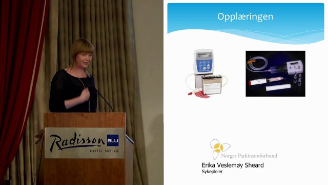Sykepleierens rolle ved avansert behandling av Parkinsons sykdom - sykepleier Erika Veslemøy Sheard