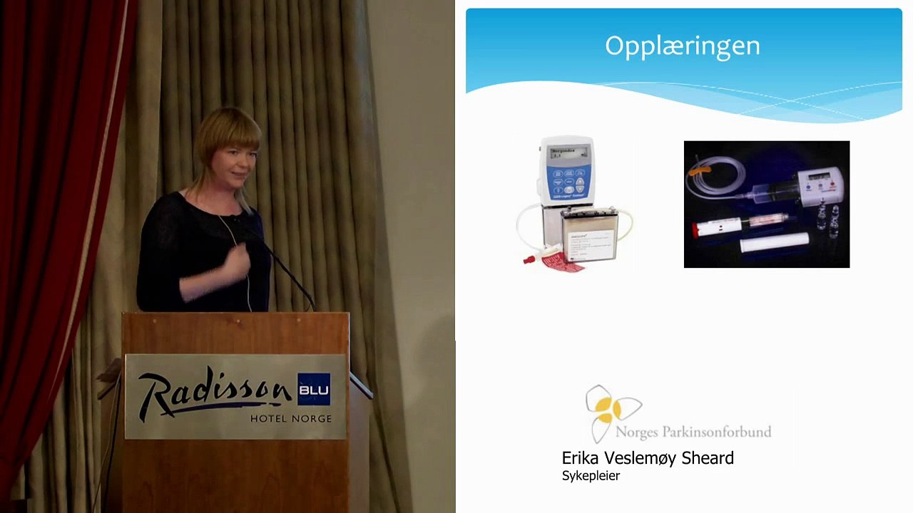 Sykepleierens rolle ved avansert behandling av Parkinsons sykdom - sykepleier Erika Veslemøy Sheard