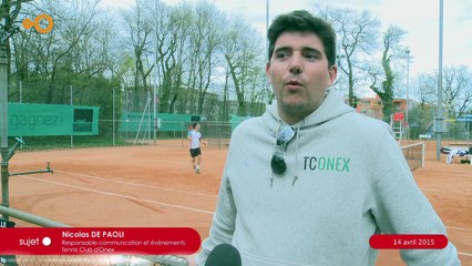 SUJET - Coup de jeune au Tennis Club d'Onex