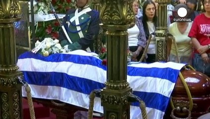 Uruguay despide a Eduardo Galeano