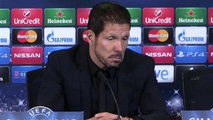 Simeone: "Lo mejor, la reacción del equipo en el segundo tiempo"