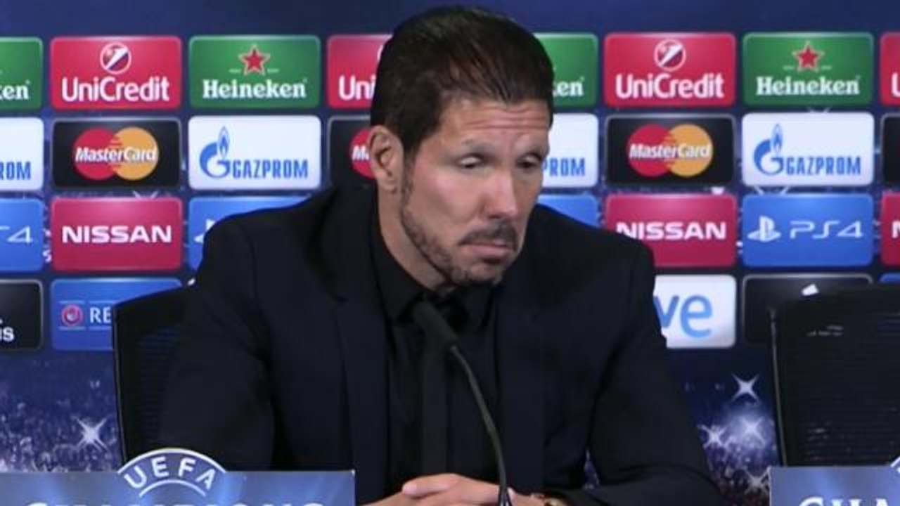 Simeone: "Lo mejor, la reacción del equipo en el segundo tiempo"