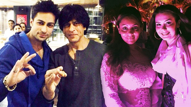 Shahrukh Khan, Gauri Khan & AbRam Partying In Goa