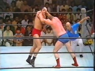 Dory Funk Jr. Vs. Jumbo Tsuruta 8/29/74