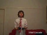 17 simple 3 ball juggling tricks