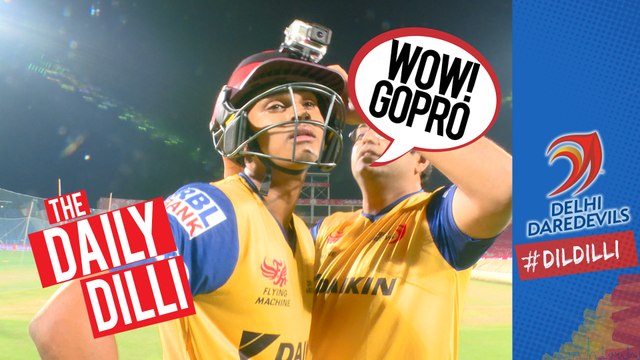 Shreyas Iyer ‘Go’sPro’ in today’s training session | THE DAILY DILLI 15