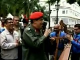Chávez canta música llanera