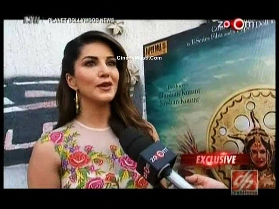 Sunny Leone Chats With Rudrani Chaturbedi 15th April 2015 CineTvMasti.Com