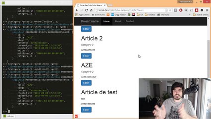 Laravel : Eloquent, belongsToMany