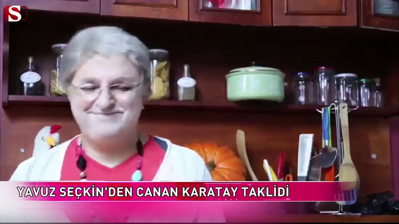 Yavuz Seçkin'den Canan Karatay taklidi