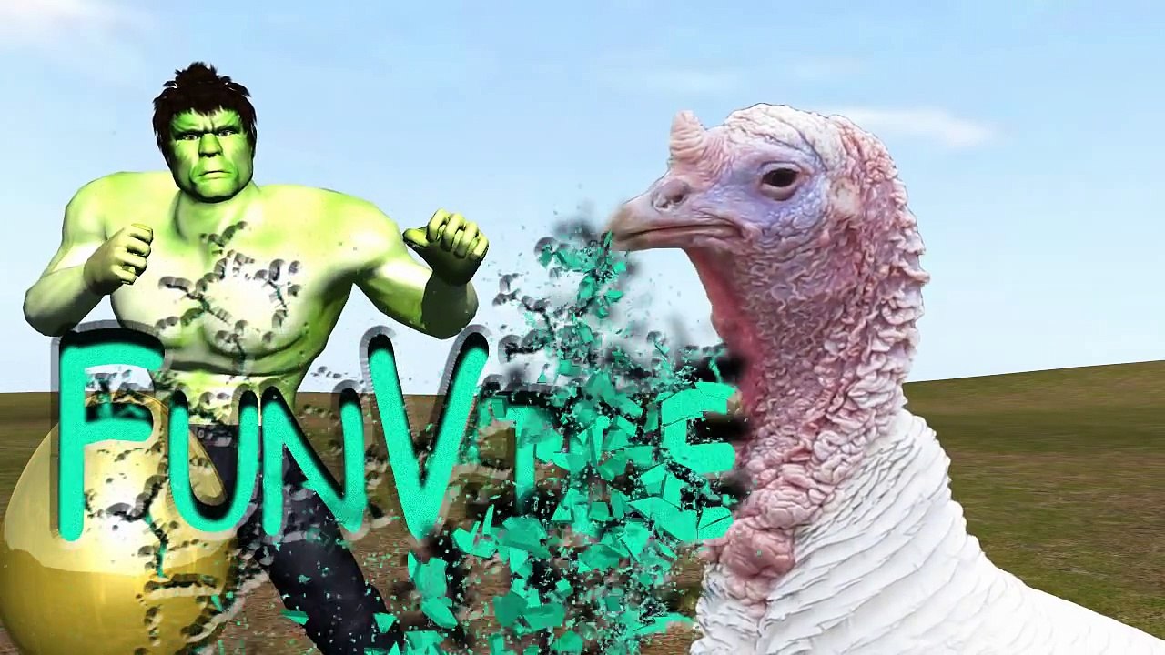 HULK vs. Angry Birds Bad Piggies ♫ 3D animated  game mashup ☺ FunVideoTV - Style ;-))