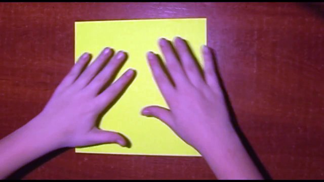 РУКОДЕЛИЕ Оригами кувшинка лотос из бумаги для начинающих Lotus origami paper handmade for junior