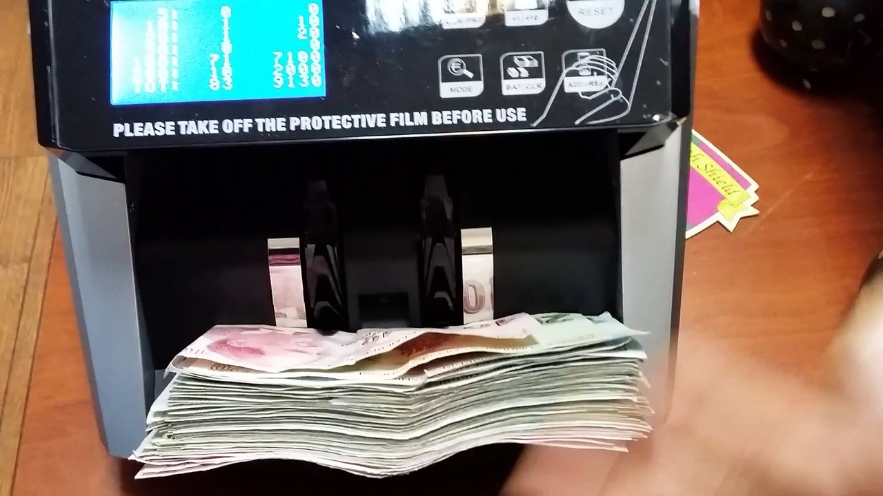 Para Sayma Makinesi,Karışık Sayım Model Segma SC 6500