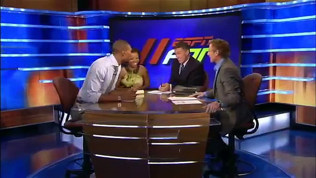 First Take - Skip Bayless insults Chris Bosh to his face