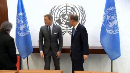 Bond star Daniel Craig gets special UN landmines mission