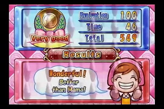 Cooking Mama: Cook Off - Tart (Gold Rank)