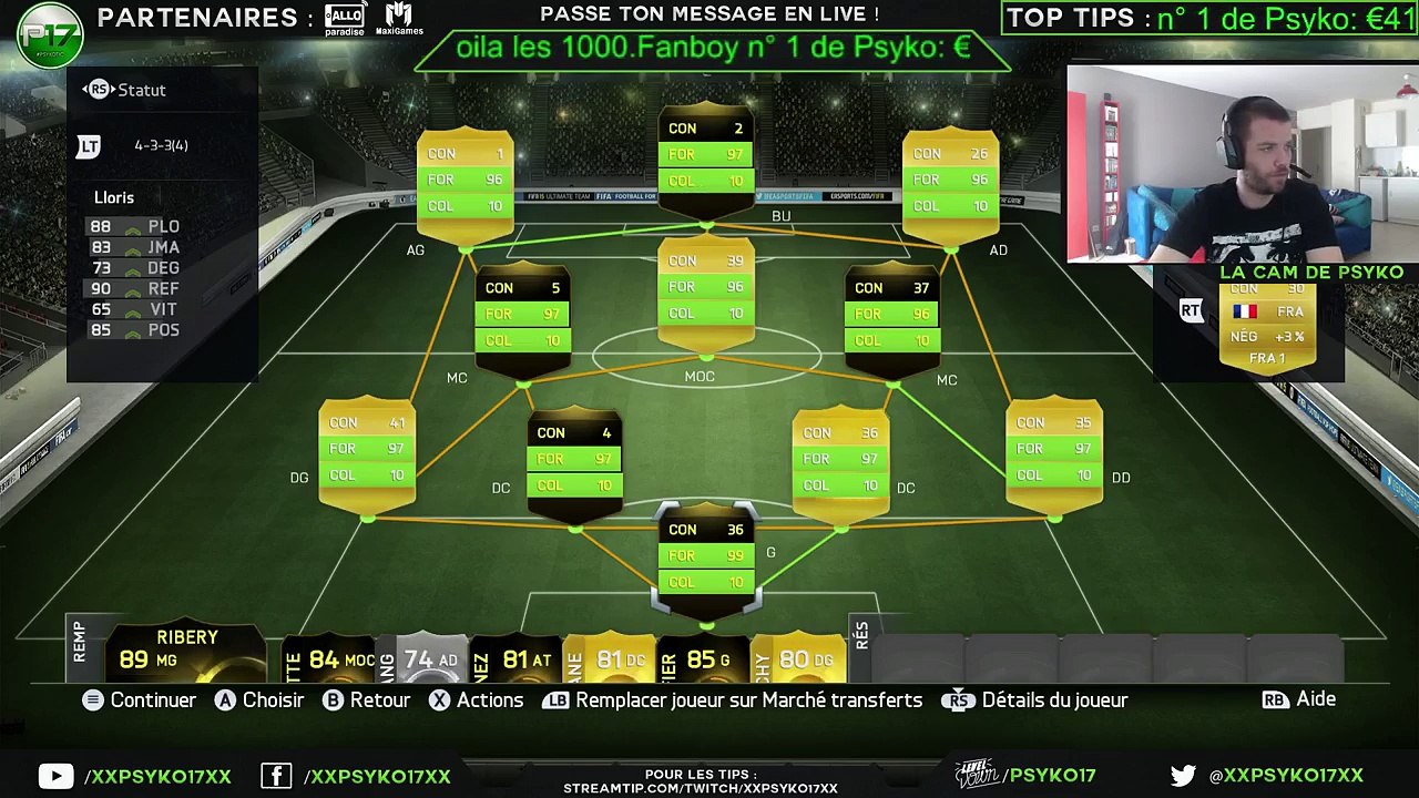 Coupe bleu blanc rouge et un don de malade!