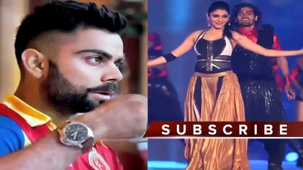 IPL 2015 Opening Ceremony Virat Kohli Blushes on Anushka Sharma Performance!!