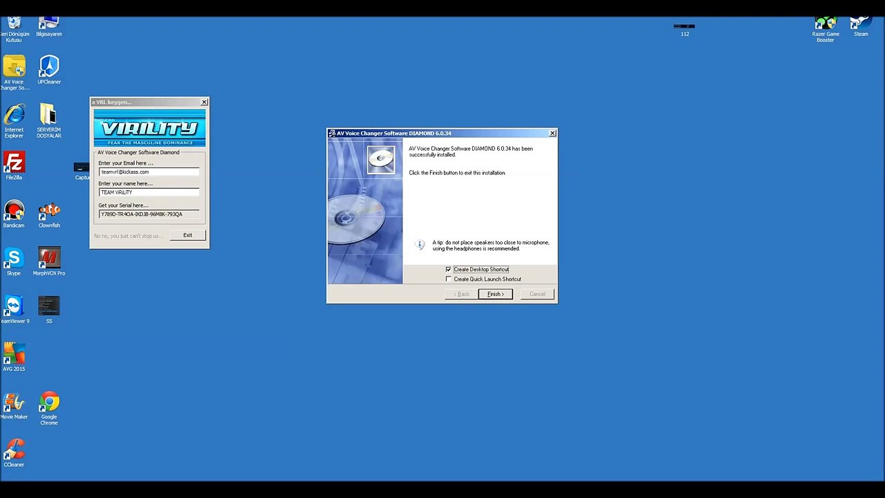 Ses Kalınlaştırma Programı | CS : GO CS 1.6 | Sesli | 1080p