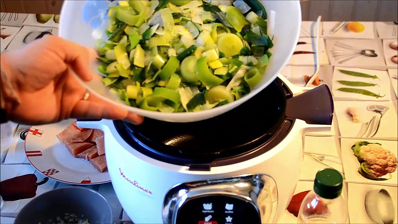 Recette saumon au cookeo