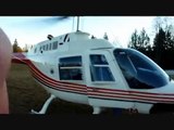 Very Cool Turbine Start - Bell 206 Jet Ranger Startup