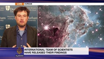 Scientists say they have seen dark matter signs for first time