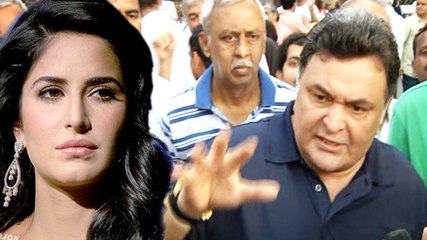 Rishi Kapoor ABUSED Journalist Hearing Katrina's Name