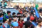 Kashmiries waved Pakistani Flags in Sri nagar on 15-04-2015
