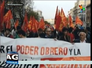 Miles de españoles se manifestaron por una III República