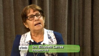 Segmento: A Fondo. Entrevista a Dra Elizabeth Larrea- CES