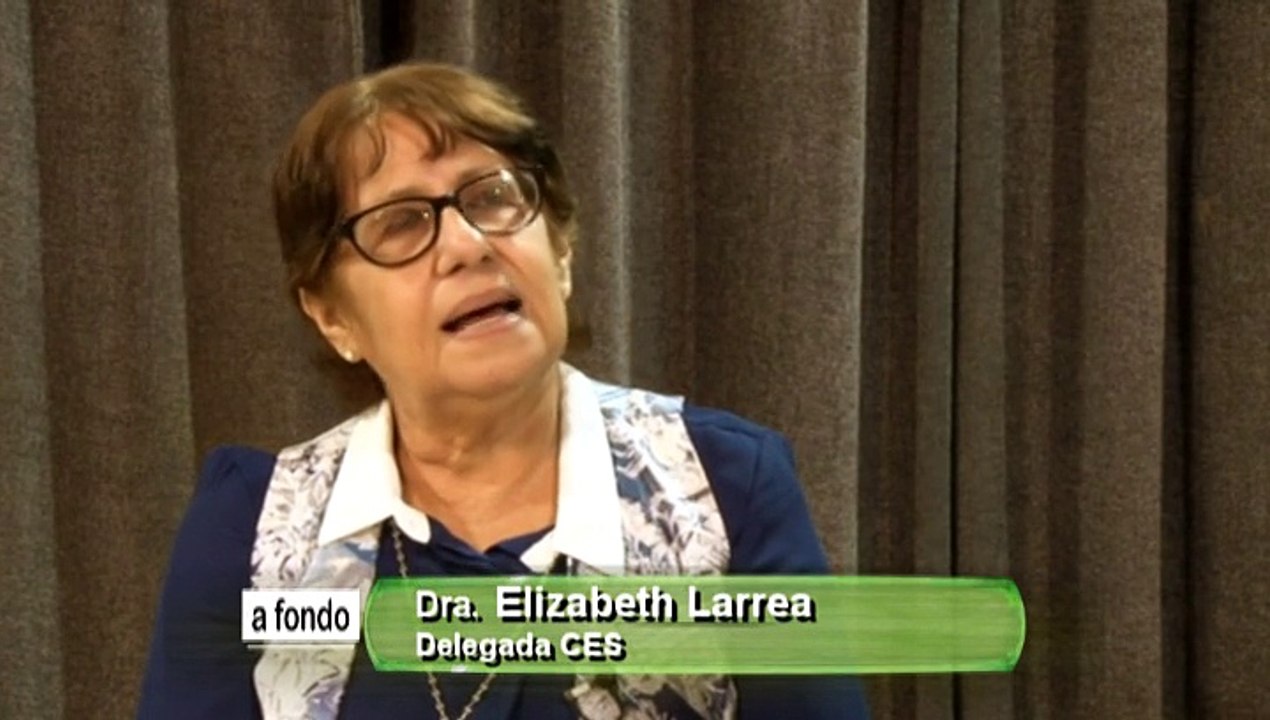 Segmento: A Fondo. Entrevista a Dra Elizabeth Larrea- CES