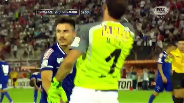 Huracan(ARG) 3-1 Cruzeiro(BRA), Copa Libertadores 2015, All Goals, Full Highlights 14/04/2015
