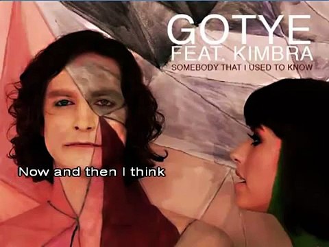 KARAOKE GOTYE feat KIMBRA - Somebody that i used to know