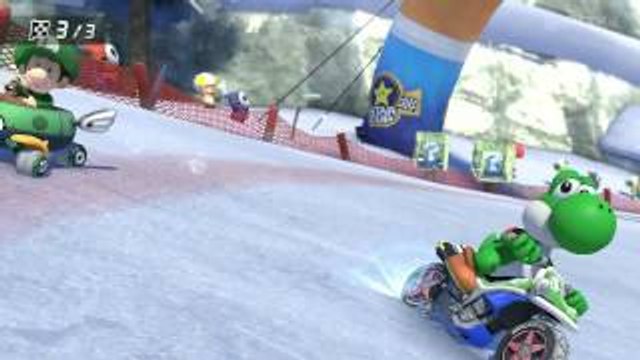 Wii U - Mario Kart 8 - Mount Wario (Co-op with Storm Snivy)