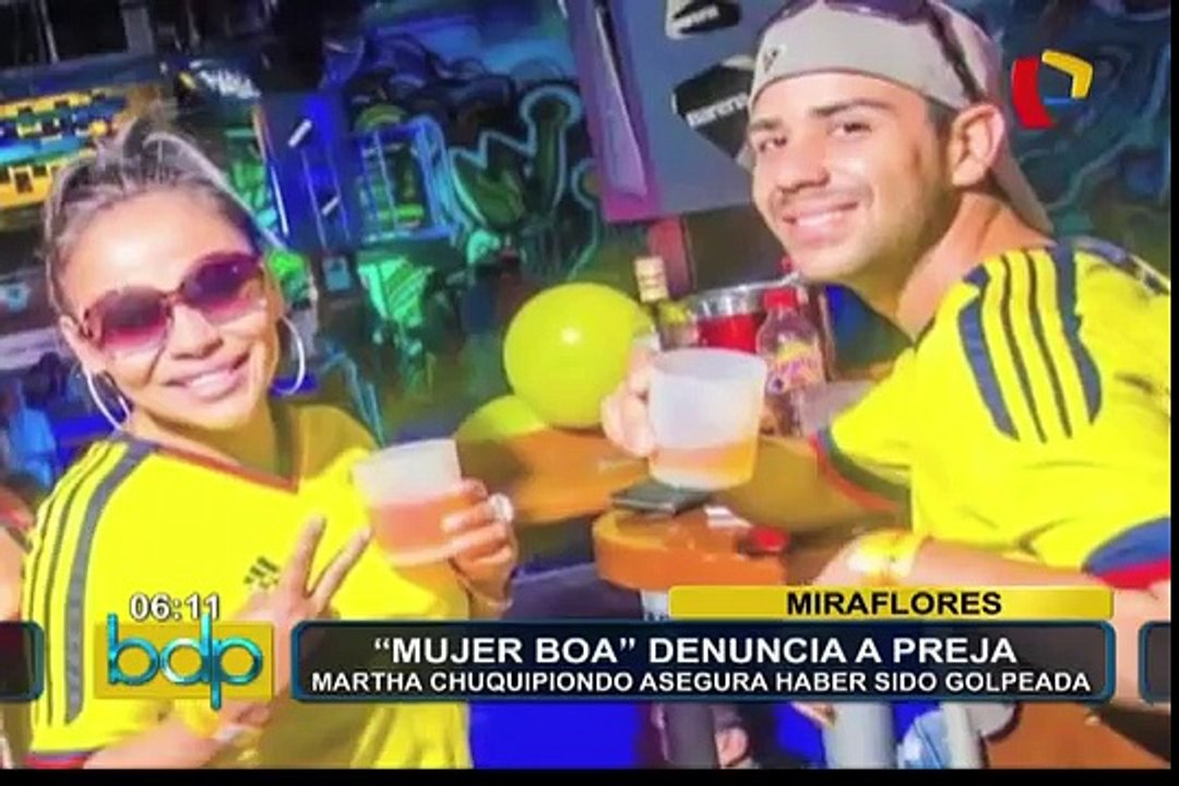 Miraflores: 'Mujer boa' denunció a su pareja por presunto secuestro y violación