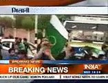 Pakistan Flag Waved by Kashmiris in Rally in Srinagar